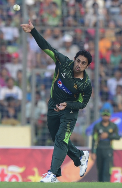 a mere shadow ajmal was painfully short of the bowler that had tormented batsman after batsman photo afp