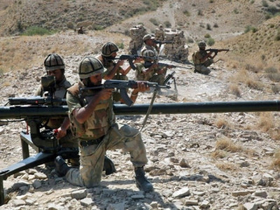 5 suspected militants killed in tirah valley