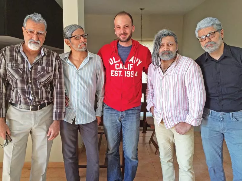 from left to right sameer ahmed gumby bilal khan ahsan bari and omran shafique photos publicity from left to right sameer ahmed gumby bilal khan ahsan bari and omran shafique photos publicity