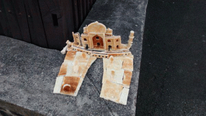 bread winner taj mahal found on london street