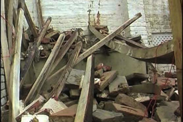 initial reports do not state reasons for why the roof may have collapsed stock image initial reports do not state reasons for why the roof may have collapsed stock image