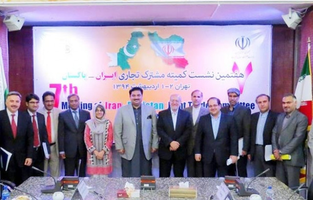 minister for commerce khurram dastgir khan headed the pakistani delegation while the iranian side was led by minister for industry mines and trade mohammad reza nematzadeh photo pid