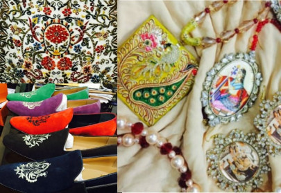 kashmiri textures get prominence in pakistani designers show kashmiri textures get prominence in pakistani designers show