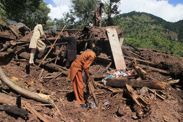 representational picture of a damaged mud house photo afp representational picture of a damaged mud house photo afp