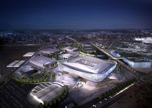socially responsible officials have said that stadium construction will comply with workers 039 welfare standards photo afp socially responsible officials have said that stadium construction will comply with workers 039 welfare standards photo afp