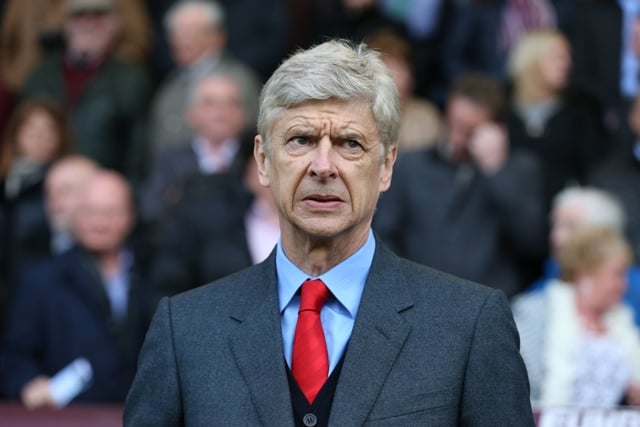 arsenal 039 s french manager arsene wenger looks on during the english premier league football match between burnley and arsenal at turf moor in burnley north west england on april 11 2015 photo afp