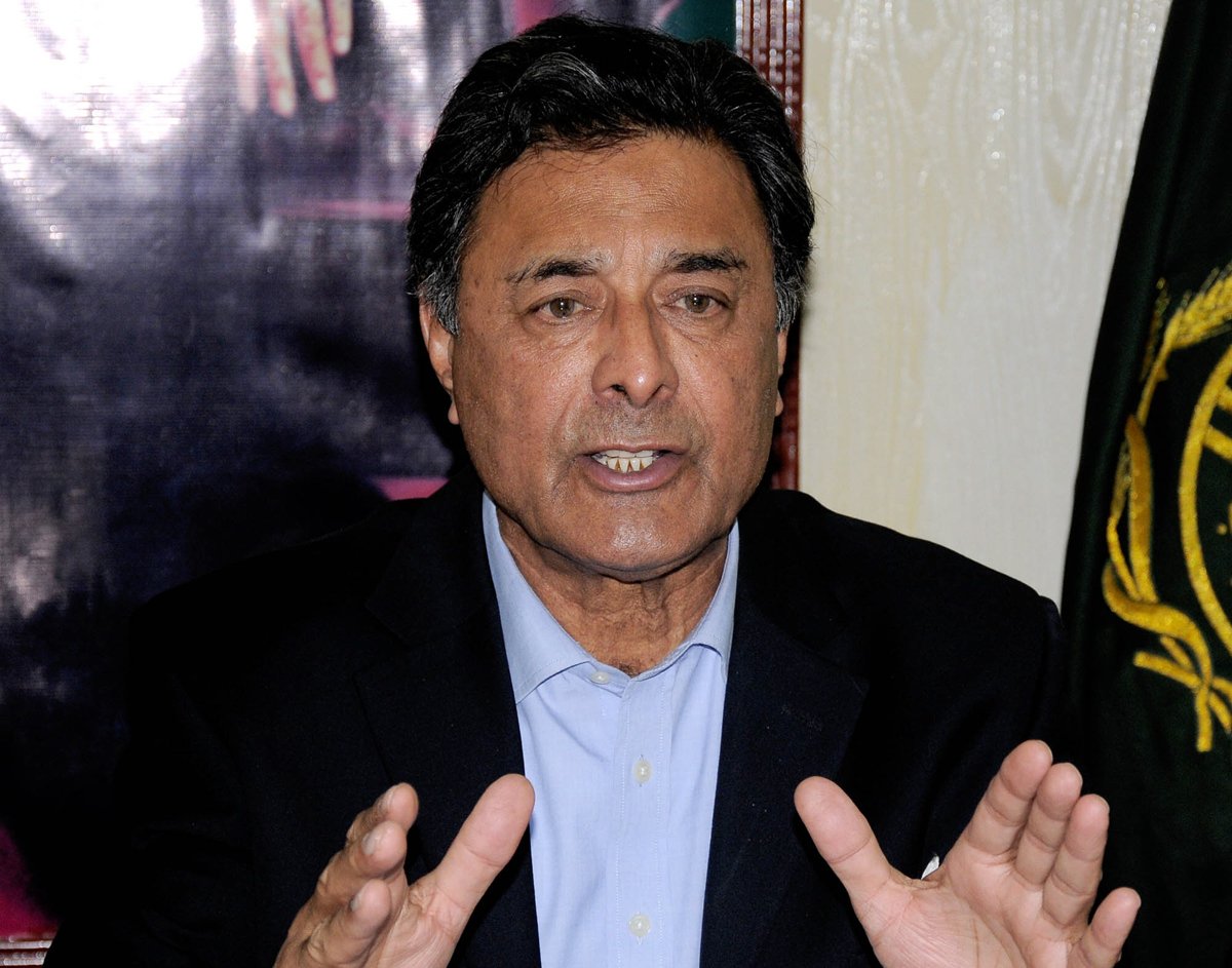 khanzada was speaking to journalists at his office photo zahoorul haq express