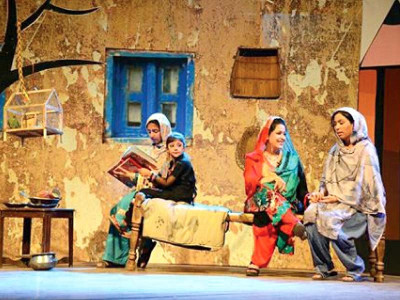 let s go to school play at nishtar hall propagates education