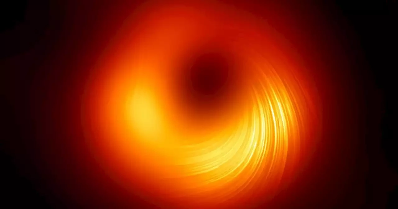 astronomers release new image of a supermassive black hole