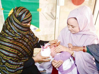 crucial drops polio drive in 19 districts