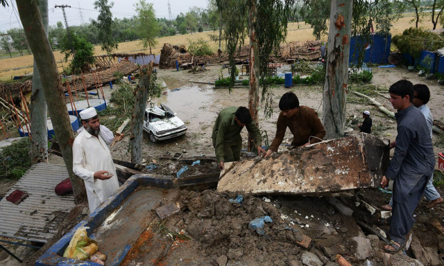 occurrence of such extreme weather conditions is due to massive deforestation urbanisation and pollution says khan photo afp
