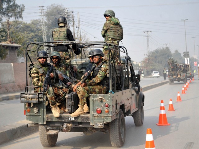 security forces cordoned off the area and a search operation and investigation is underway photo afp