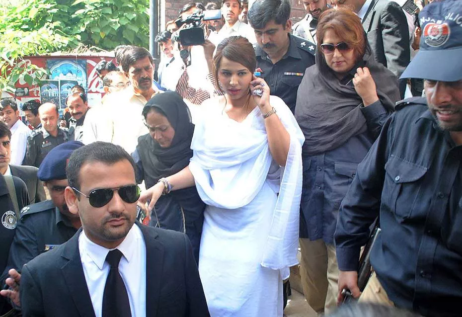 ayyan ali is led from the court on tuesday ayyan ali is led from the court on tuesday