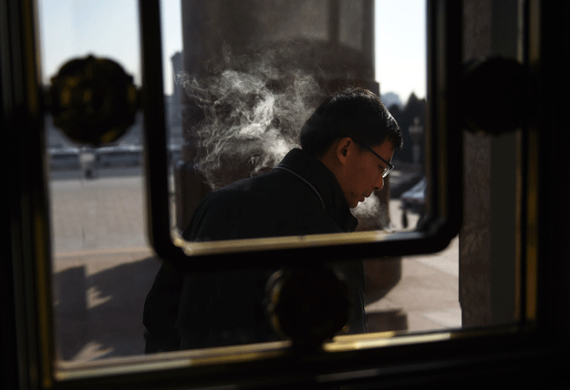 china has more than 300 million smokers who consume more than a third of the world 039 s annual cigarette production photo afp