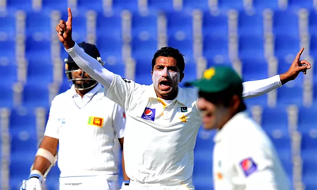 bhatti will be taking place of injured paceman rahat photo afp bhatti will be taking place of injured paceman rahat photo afp