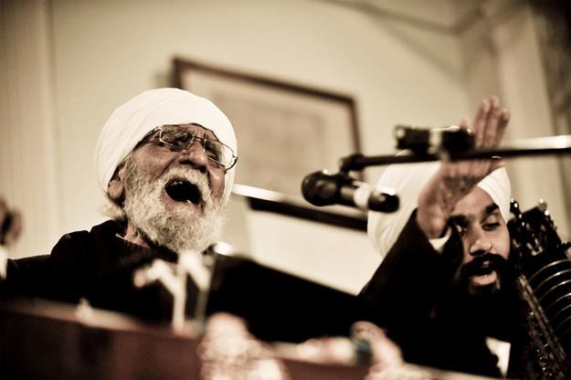 chaand renowned amongst the sikh community for his devotional singing leaves behind four children photo jayram singh