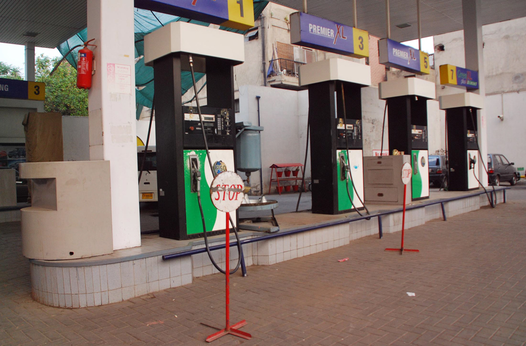 earlier last month thousands of people were seen queuing up at petrol pumps across the country photo file