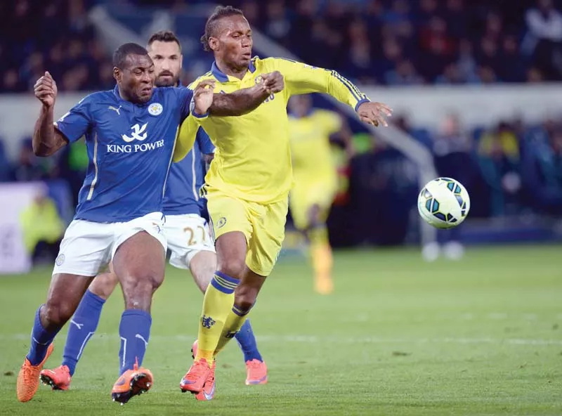 chelsea superbly dismantled an in form leicester side who had won their last four games in their battle to avoid relegation photo afp chelsea superbly dismantled an in form leicester side who had won their last four games in their battle to avoid relegation photo afp