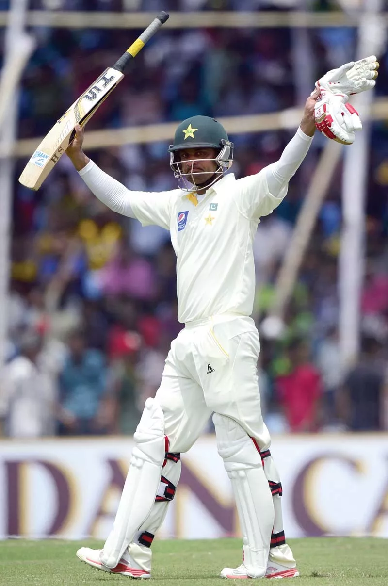 hafeez s 224 was the catalyst of a dismantling of bangladesh s bowlers in the first innings photo afp hafeez s 224 was the catalyst of a dismantling of bangladesh s bowlers in the first innings photo afp