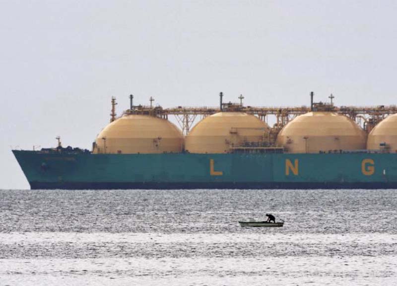 while the private sector has imported lng from qatar on its own expense the arrival of the fuel is yet to be arranged on a government to government basis photo reuters