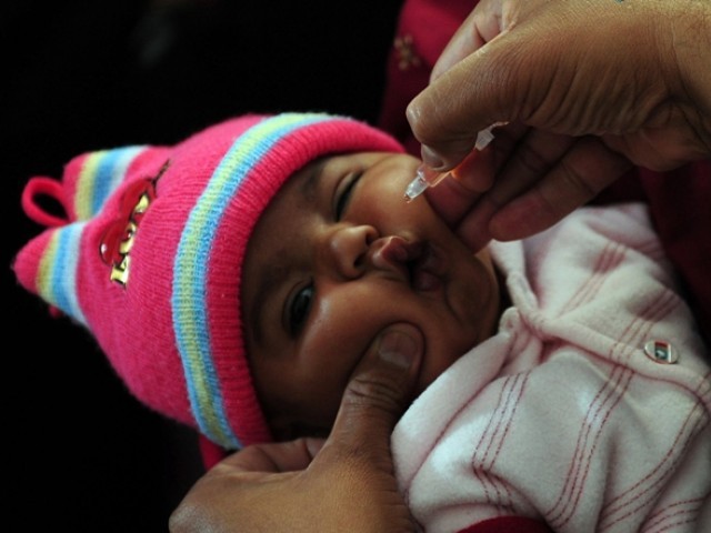 number of reported polio cases drops from 300 to 22 photo afp