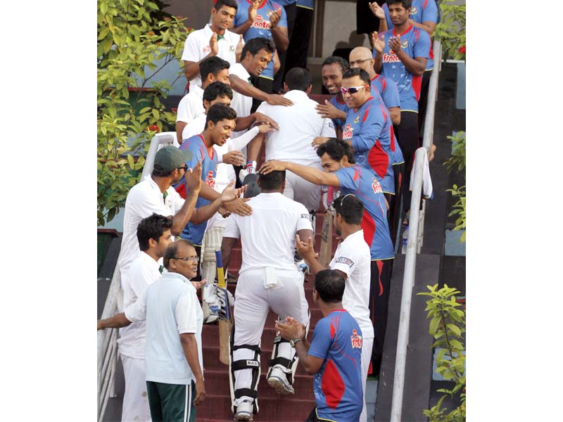bangladesh s openers deserve all the plaudits and praise that is coming their way after showing resolute resilience to dig the hosts out of a hole photo afp