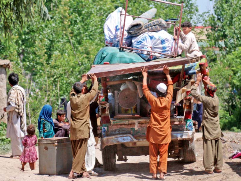 afghan refugees forced to leave as 1 200 houses were razed to the ground photo muhammad iqbal express