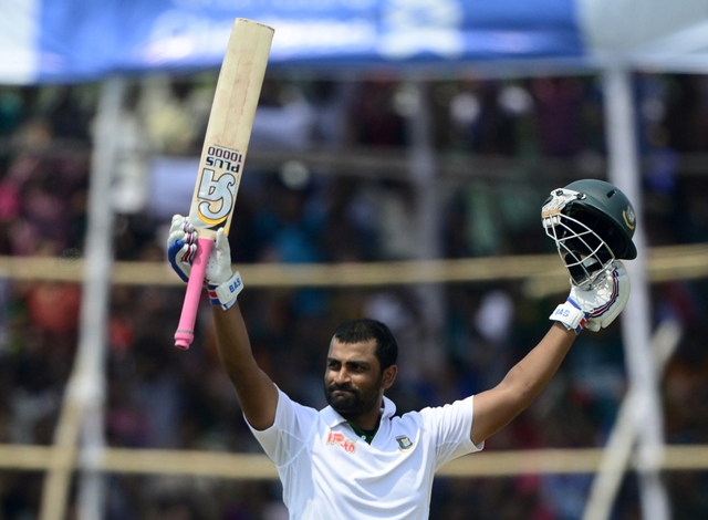 man of the match tamim iqbal and opening partner imrul kayes broke a number of records on their way to a match saving opening partnership that may go on to define an entire era of bangladeshi cricket photo afp