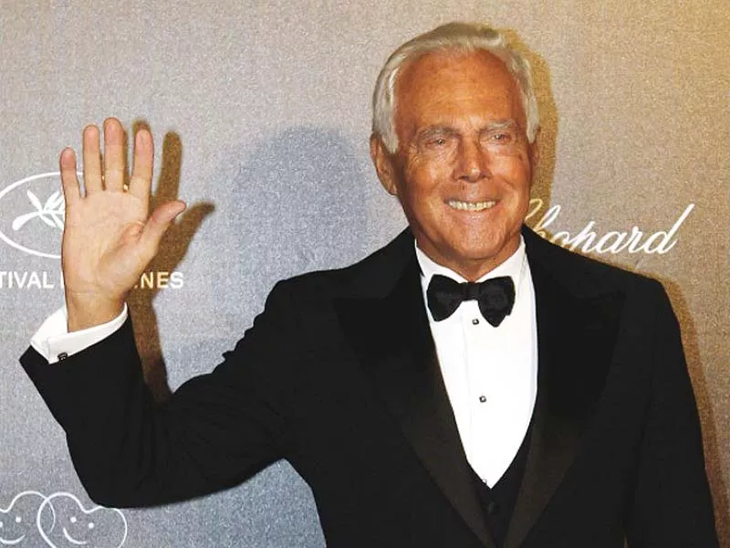 armani who designs both couture and ready to wear has dressed celebrities royals as well as sportsmen photo reuters armani who designs both couture and ready to wear has dressed celebrities royals as well as sportsmen photo reuters
