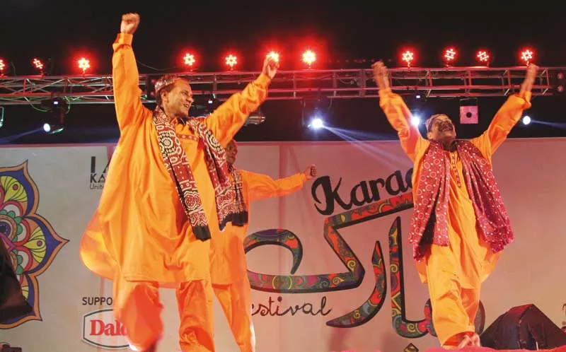 a dance group performs at the karachi mubarak festival on saturday night photo aysha saleem express a dance group performs at the karachi mubarak festival on saturday night photo aysha saleem express