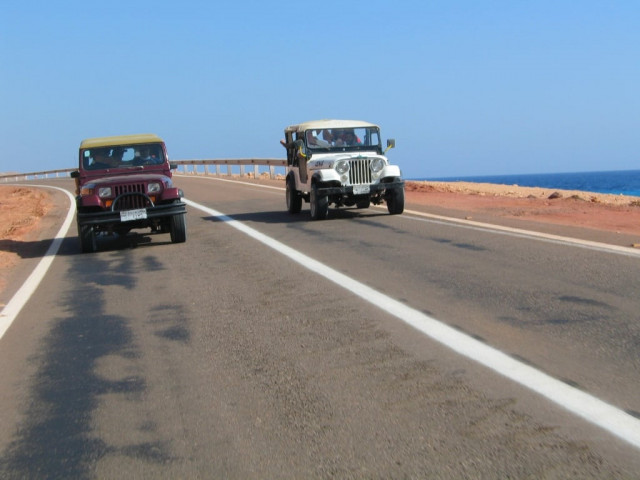 the jeep rally he said was the first step to promote tourism in the region photo file the jeep rally he said was the first step to promote tourism in the region photo file