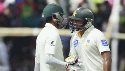 pakistan 323 3 in second bangladesh test