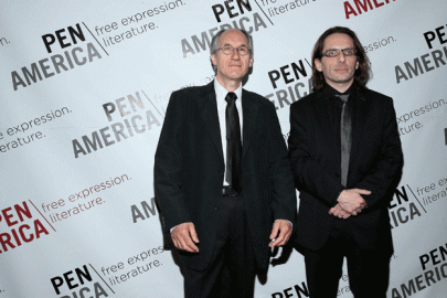 authors boycott ceremony as charlie hebdo feted in new york