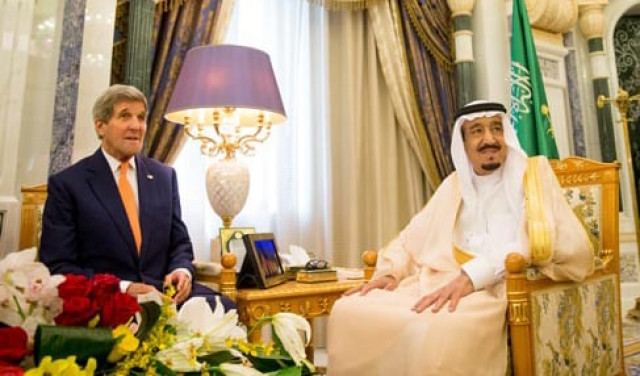 us secretary of state john kerry l meets with saudi king salman at the royal court thursday may 7 2015 in riyadh saudi arabia photo reuters us secretary of state john kerry l meets with saudi king salman at the royal court thursday may 7 2015 in riyadh saudi arabia photo reuters