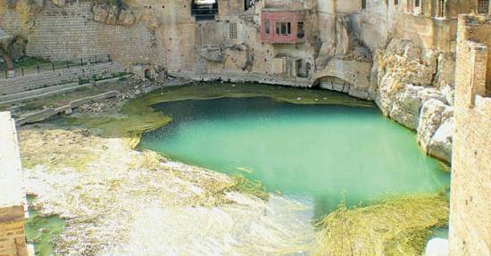 pond at the katas raj temple in chakwal district of punjab photo courtesy http blog travel culture com