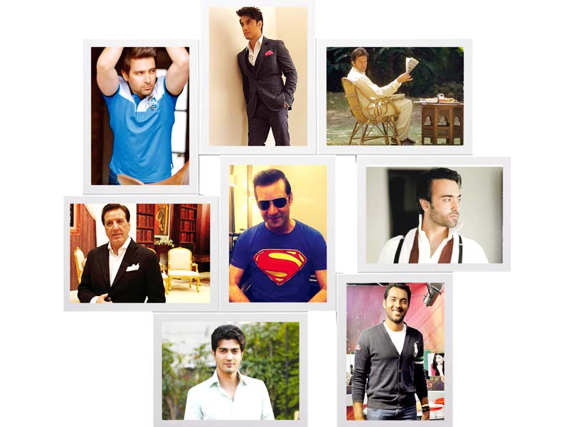 while imran khan opts for shalwar kameez moammar rana looks forward to wearing his superman tee