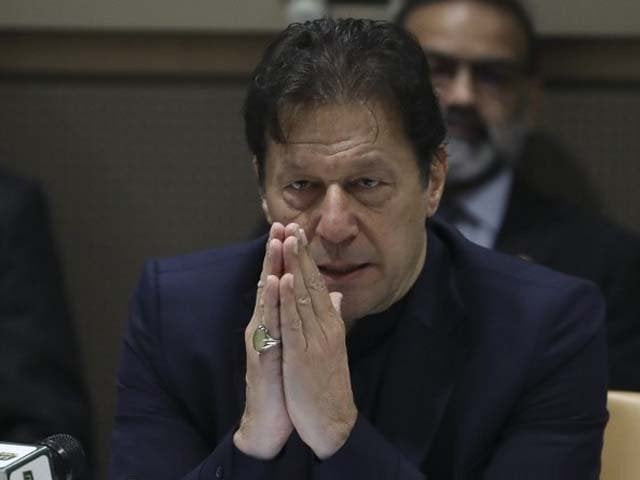 pakistan s prime minister imran khan speaks during a side event titled quot combating hate speech quot photo afp