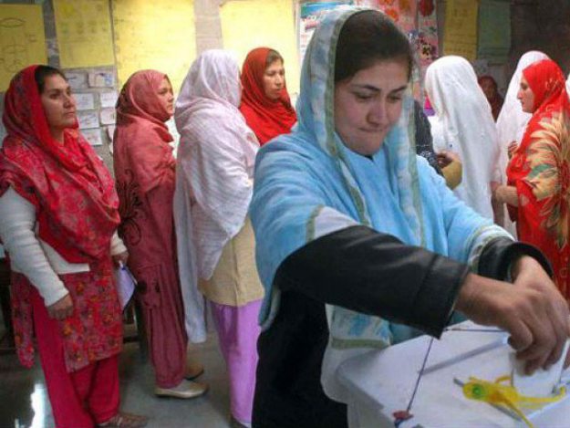 there were reports in the media that women were barred from voting in the constituency where by polls were held earlier this week photo app