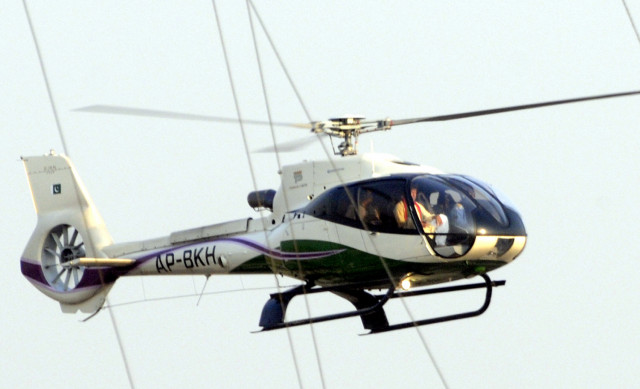 the pti chief and other leaders used k p government s mi 17 choppers twice last year on july 28 and august 7 photo express the pti chief and other leaders used k p government s mi 17 choppers twice last year on july 28 and august 7 photo express