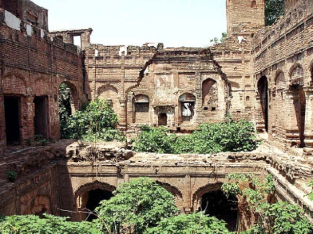 a view of historic haveli mohan singh photo express a view of historic haveli mohan singh photo express