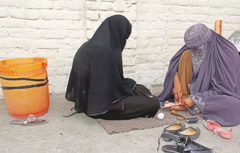 arifa and khalida repair shoes in qambar village photos fazal khaliq express arifa and khalida repair shoes in qambar village photos fazal khaliq express