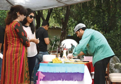 celebrating victory mexican food festival at kuch khaas