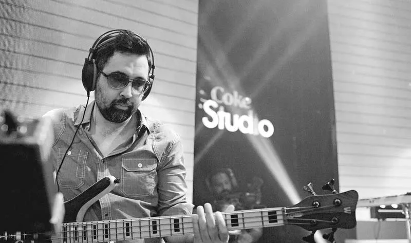 the bass guitarist has previously been affiliated with bands such as aaroh and mizraab photo publicity the bass guitarist has previously been affiliated with bands such as aaroh and mizraab photo publicity