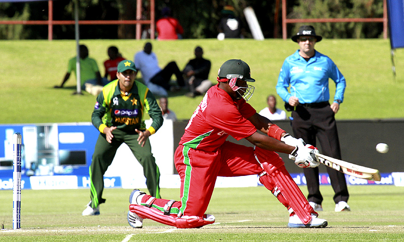 a file photo of a match between pakistan and zimbabwe photo afp