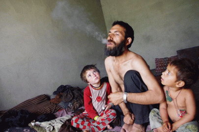 afghan drug users nearly double officials