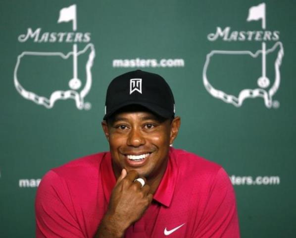 a file photo of tiger woods attending a press conference photo reuters