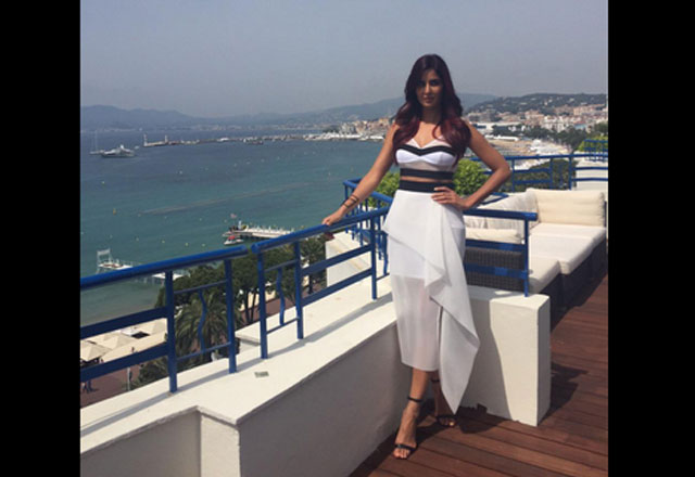 the stunning actress arrives in cannes photo twitter