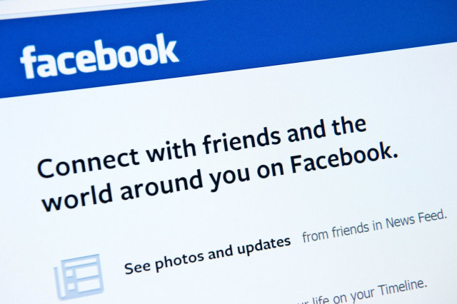 this january 30 2014 file photo taken in washington dc shows the splash page for the social media internet site facebook photo afp this january 30 2014 file photo taken in washington dc shows the splash page for the social media internet site facebook photo afp