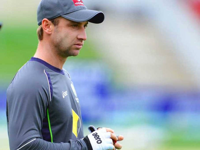 a file photo of phillip hughes during the training sessions photo afp