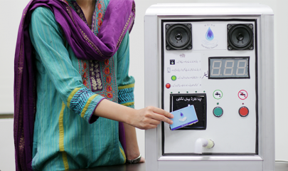 solar powered atms to deliver clean drinking water in pakistan